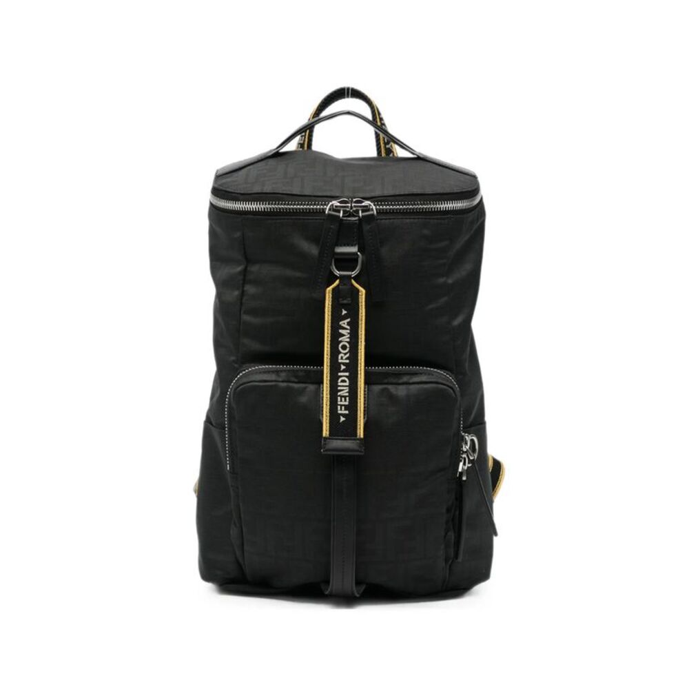 Fendi Black Backpacks Men